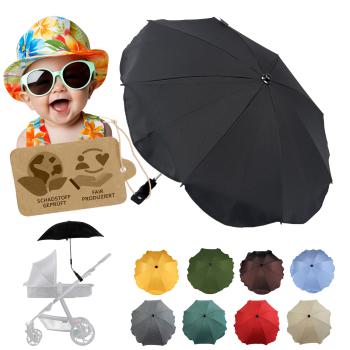 BAMBINIWELT universaler Sonnenschirm für Kinderwagen/Buggy UNI (rund)